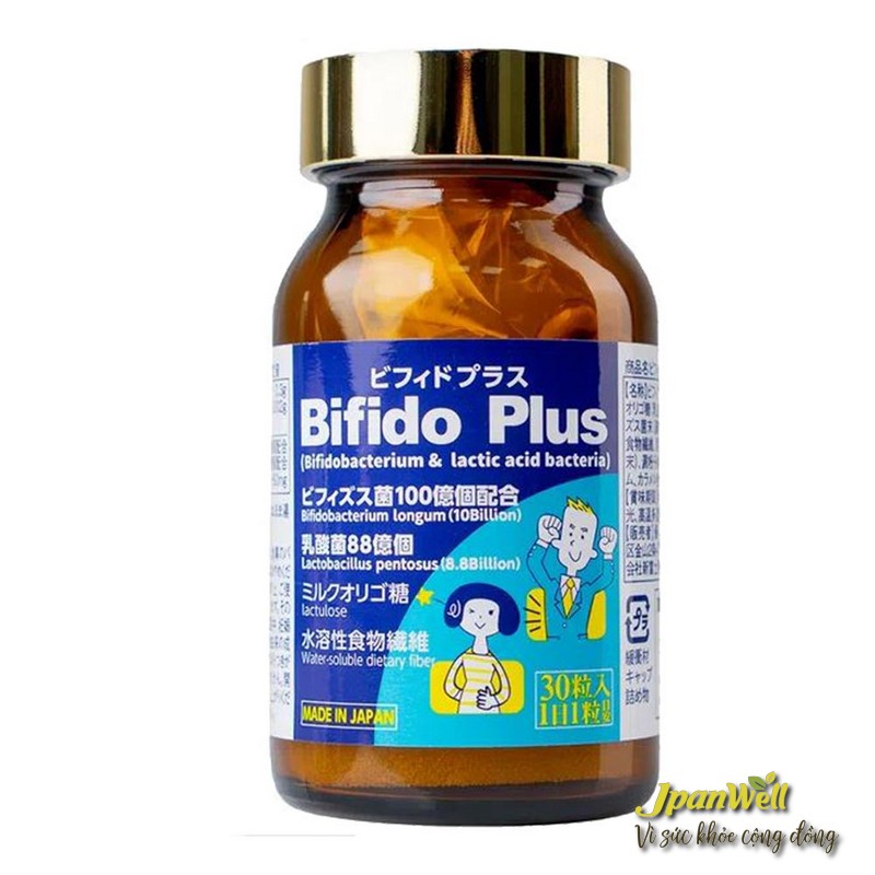 Bifido Plus - Viên uống bổ sung lợi khuẩn đường ruột Nhật Bản