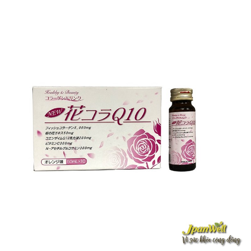 Hana Colla Q10 50ml là dòng nước uống collagen tươi được chị em tin dùng