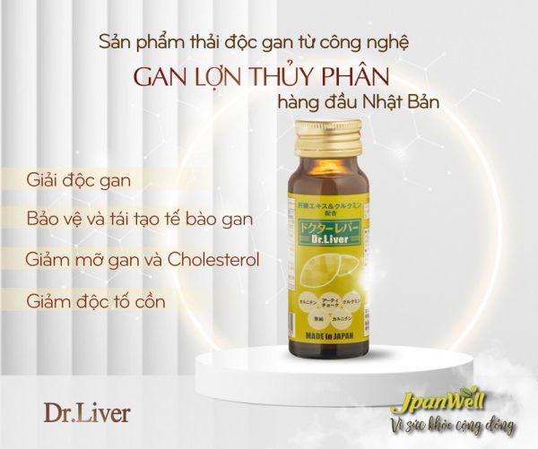 GENSEI CO.,LTD là thương hiệu sản xuất Dr. Liver (dạng nước)