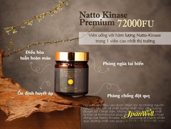 Nhiều thành phần giá trị cao trong Nattokinase Premium