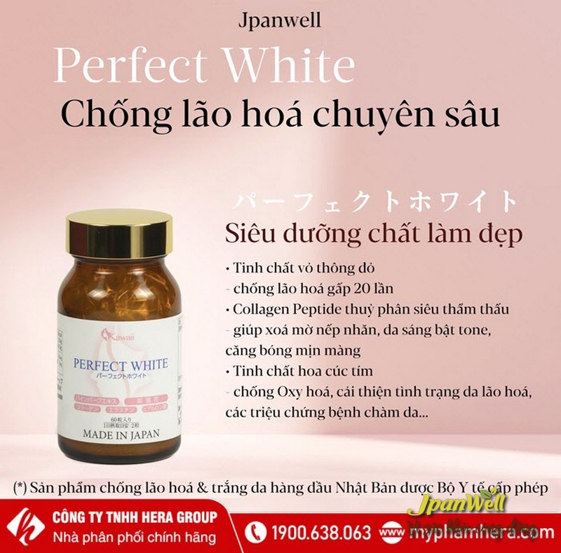 Perfect White đã được Bộ Y Tế cấp phép lưu hành