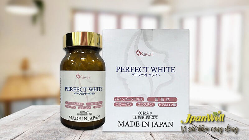 Perfect White hộp 60 viên sử dụng trong 1 tháng