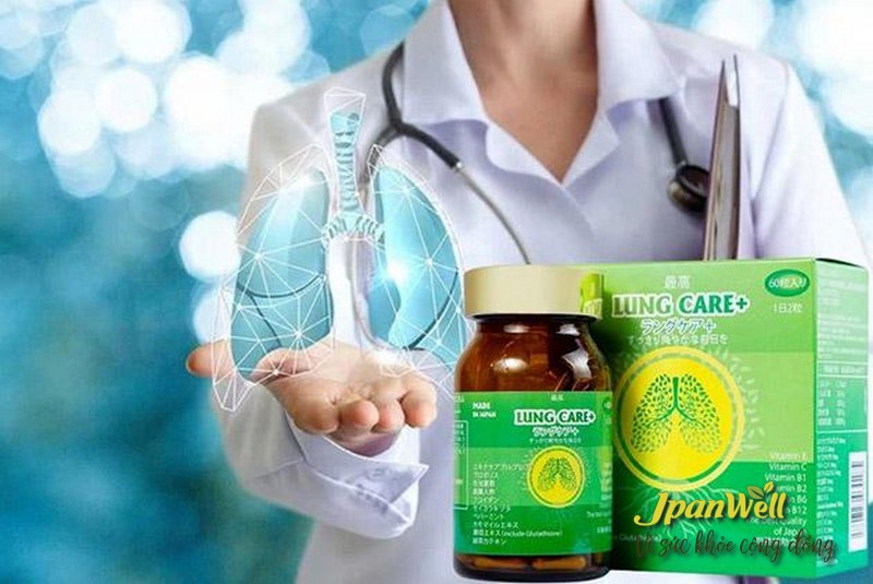 Sử dụng 2 viên Lung Care mỗi ngày để bảo vệ phổi 