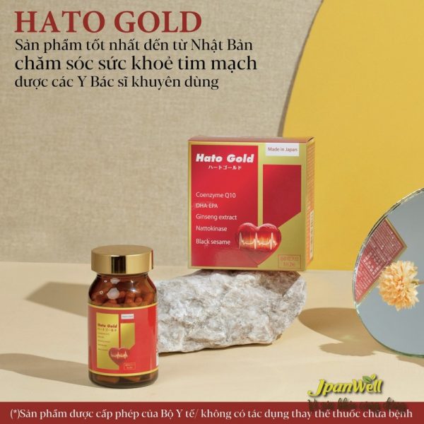 Thuốc Hato Gold chiết xuất từ thành phần thiên nhiên, thảo dược quý hiếm