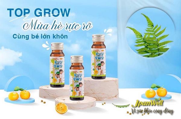 Top Grow cùng bé lớn khôn, phát triển khỏe mạnh