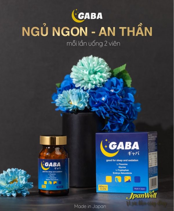 Viên Gaba Jpanwell Nhật Bản rất dễ uống