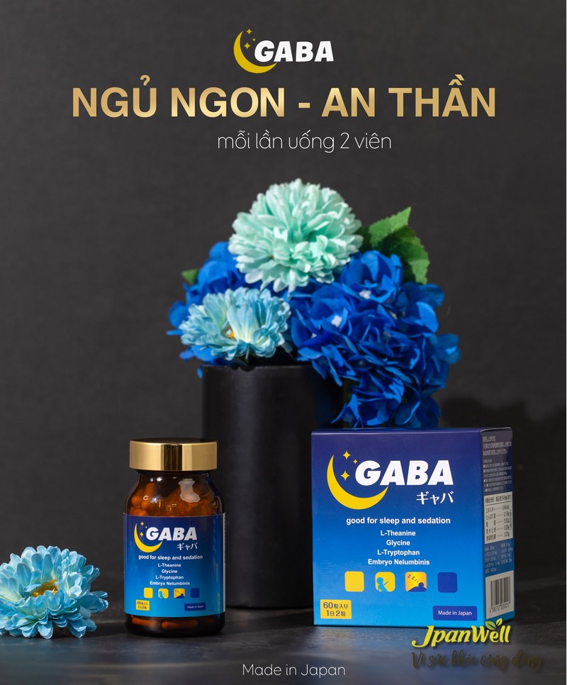 Viên Gaba Jpanwell Nhật Bản rất dễ uống 