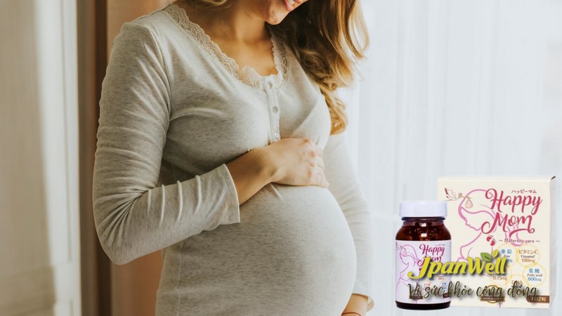 Viên uống Happy Mom chứa lượng lớn vitamin, khoáng chất cần thiết với mẹ và thai nhi