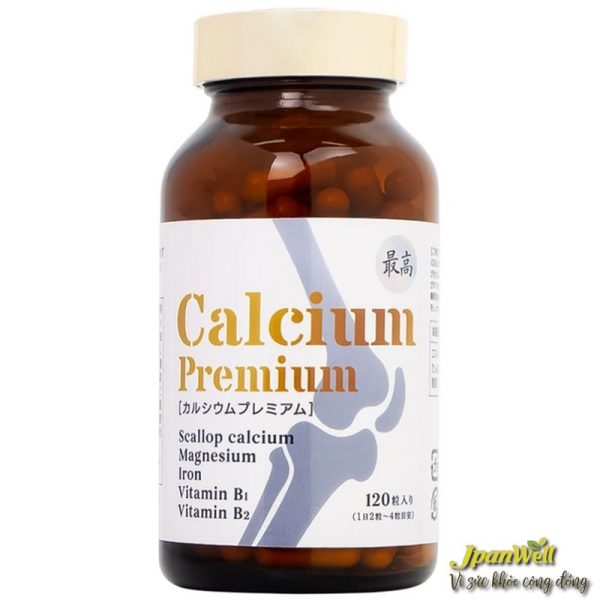 Calcium Premium là viên uống TPCN bổ sung canxi lành tính của Nhật Bản