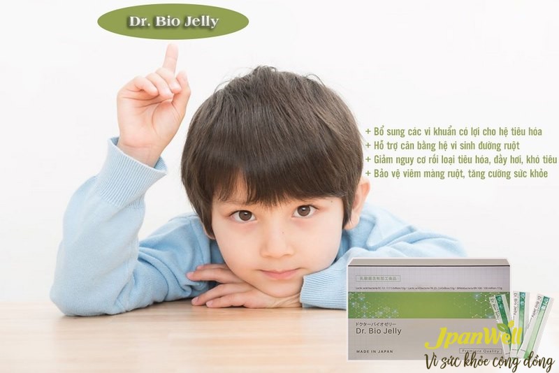 Dr. Bio Jelly là dòng thạch thực phẩm hỗ trợ tiêu hóa tốt