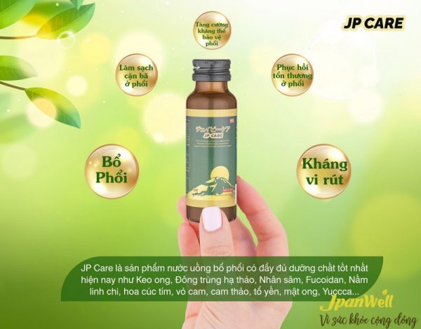 Liều dùng tiêu chuẩn nước uống JP CARE là 1 chai 50ml/ngày