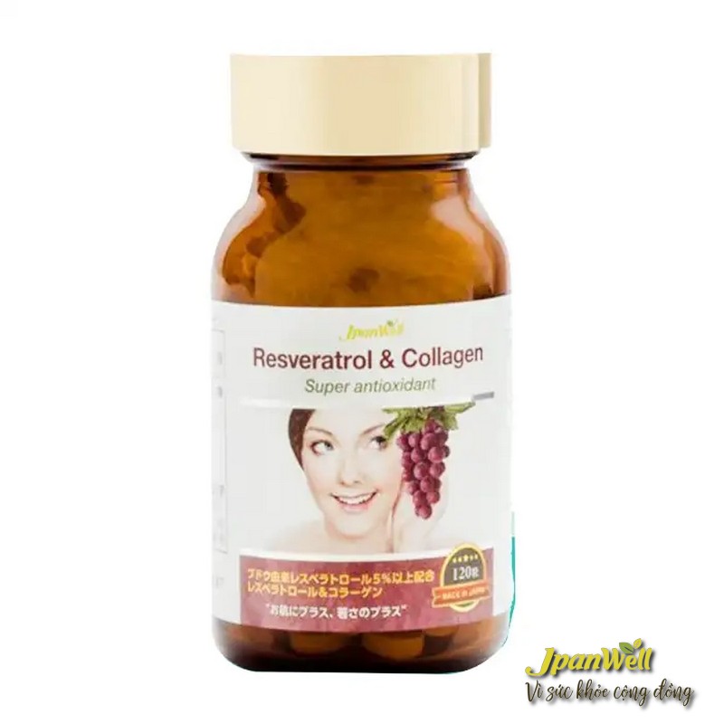 Resveratrol & Collagen Plus là viên uống hỗ trợ bổ sung collagen hàm lượng lớn 