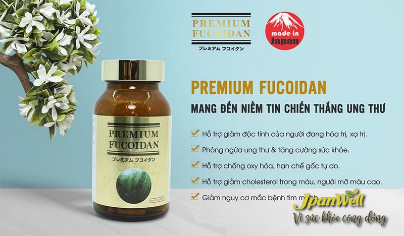 Sử dụng Premium Fucoidan tự tin chiến thắng ung thư