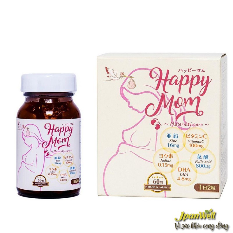 Happy Mom – một sản phẩm chứa Folacin