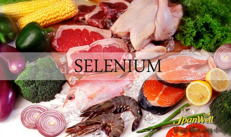 Men chứa Selenium có thể tìm thấy trong các loại thực phẩm ăn hàng ngày